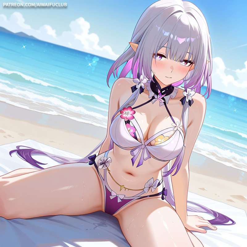 AIWaifuClub - Castorice 遐蝶 Bikini