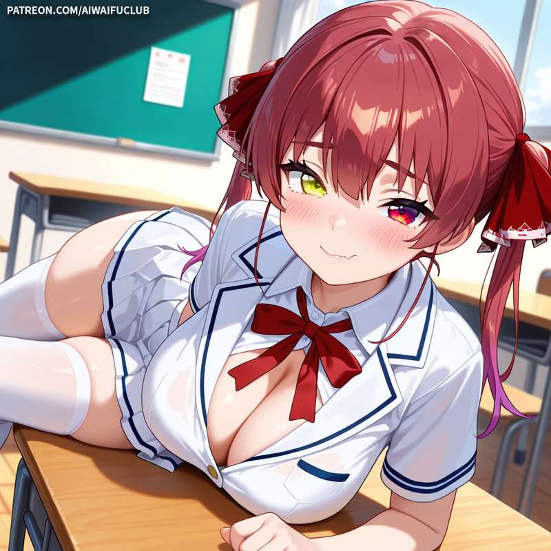 AIWaifuClub - Houshou Marine 寶鐘瑪琳 uniform