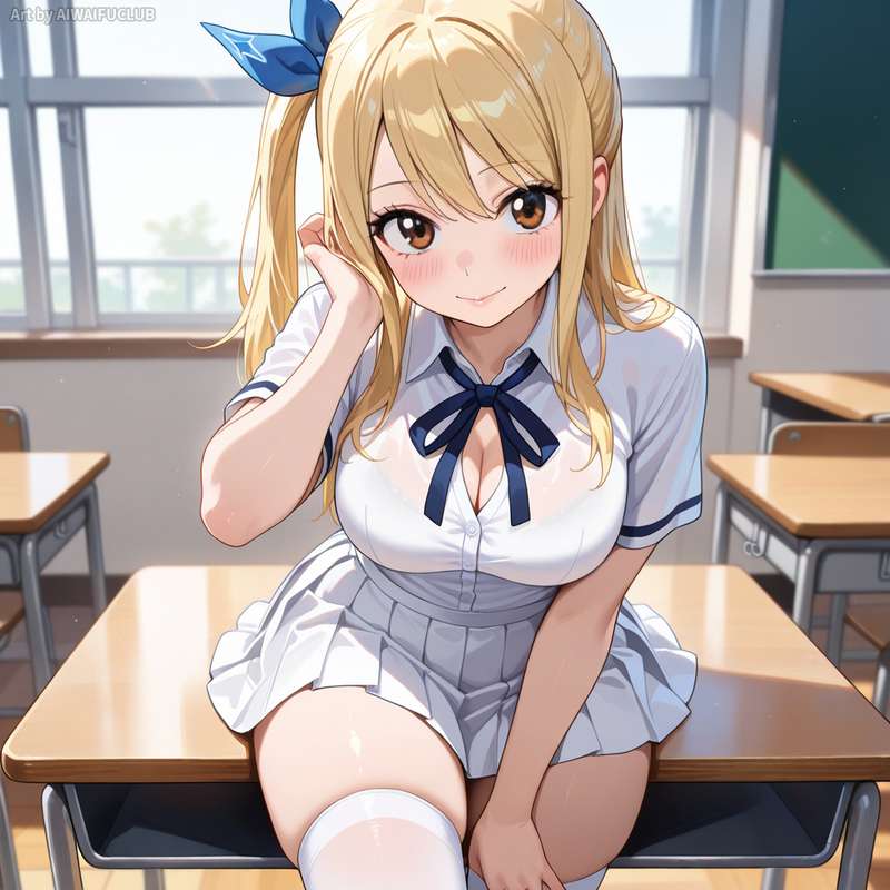AIWaifuClub - Lucy Heartfilia 露西·哈特菲利亞 uniform