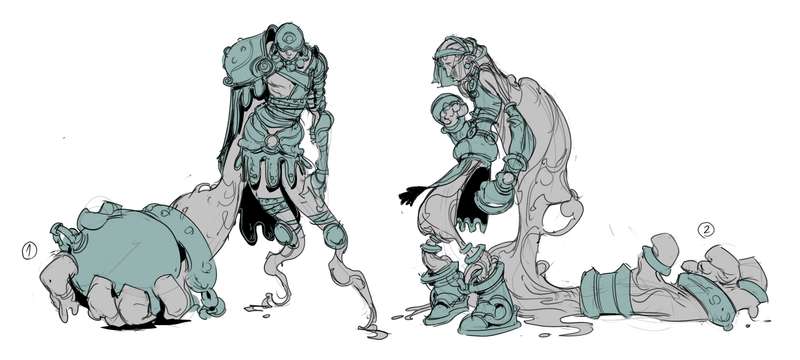 Ognjen Sporin - Early art for 'Zaman's Guide to the End of Time' Ognjen Sporin - Early art for 'Zaman's Guide to the End of Time'