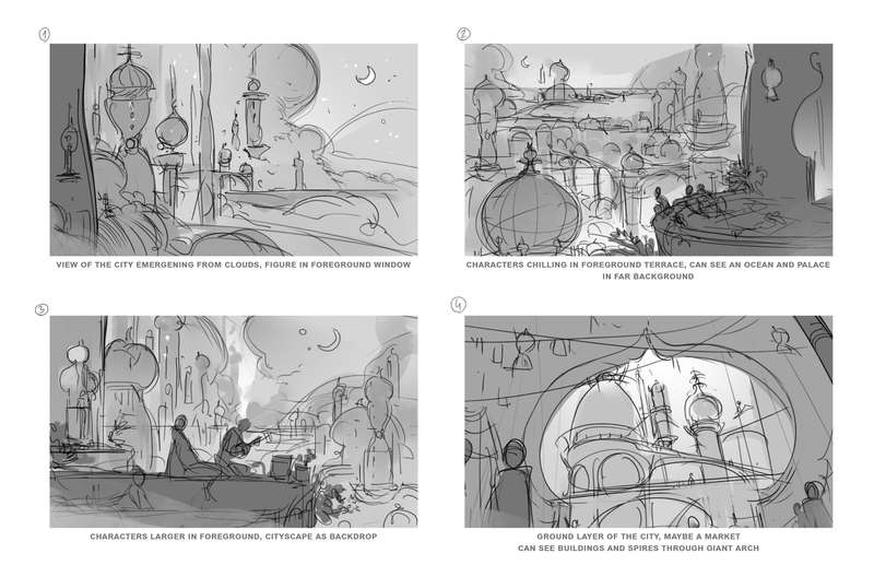 Ognjen Sporin - Early art for 'Zaman's Guide to the End of Time' Ognjen Sporin - Early art for 'Zaman's Guide to the End of Time'