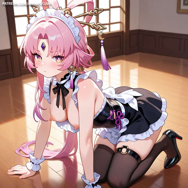 AIWaifuClub - (VIP Exclusive)Fu Xuan 符玄 Maid