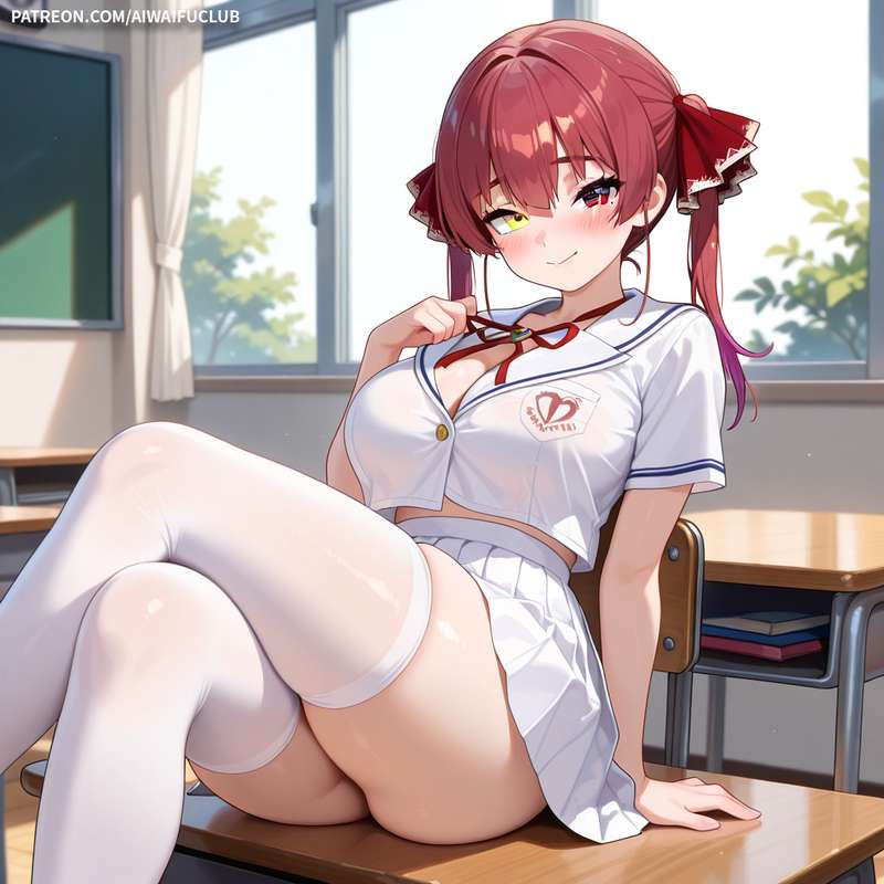 AIWaifuClub - Houshou Marine 寶鐘瑪琳 uniform