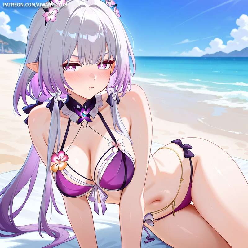 AIWaifuClub - Castorice 遐蝶 Bikini
