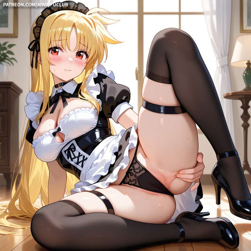 AIWaifuClub - Fate Testarossa 菲特·泰斯特羅莎·哈拉溫 Maid