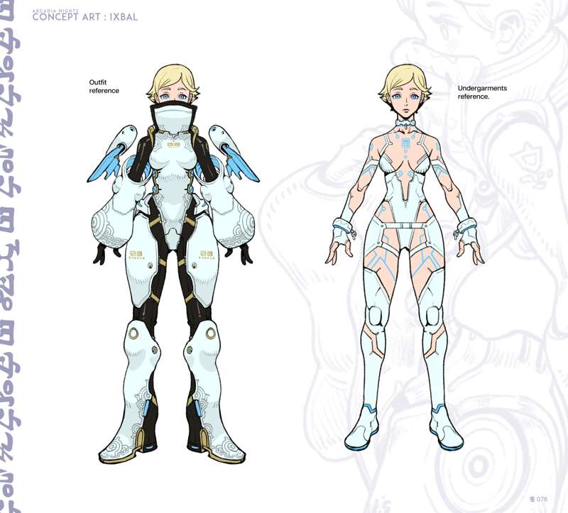 Concept Art 78: Ixbal outfit reference