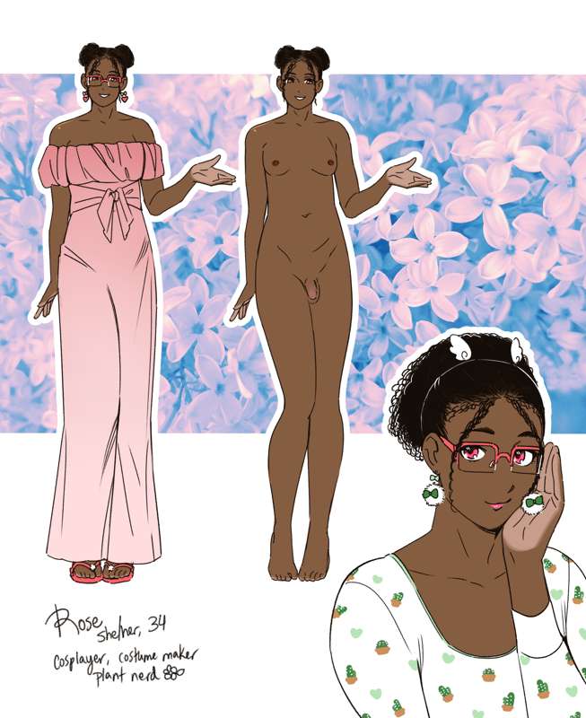(light nsfw) new chara 🌹