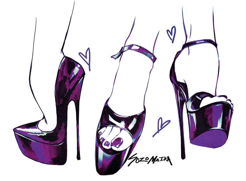 SHOE SKETCHES!