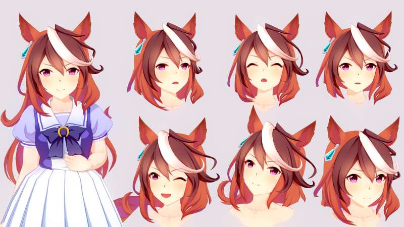[Umamusume] symboli_rudolf mod for koikatsu