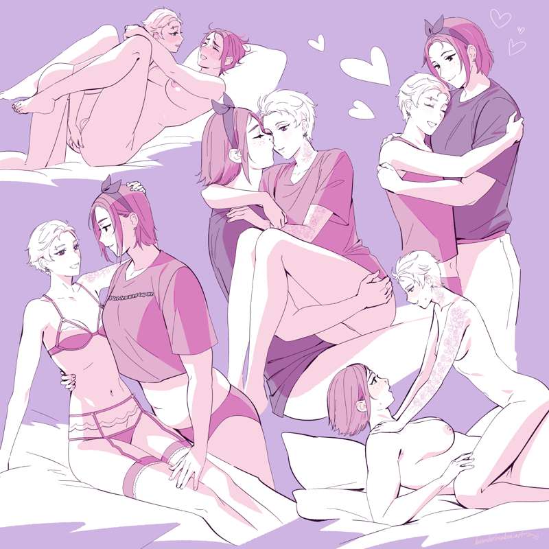 (nsfw) cute couple sketchpage
