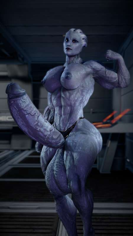 Liara is a bodybuilder goddess