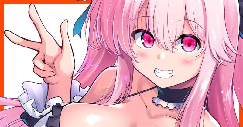 【Vtuber】草蔦みかんさん3000人記念絵
