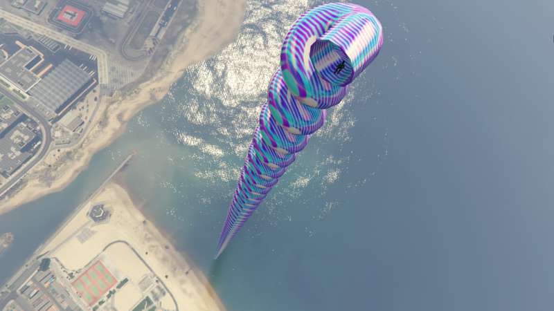 Coming TODAY! THE SYNTHWAVE WATER SLIDE