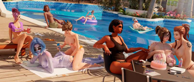 Summer Topless Season is open! Let's celebrate it together, girls!