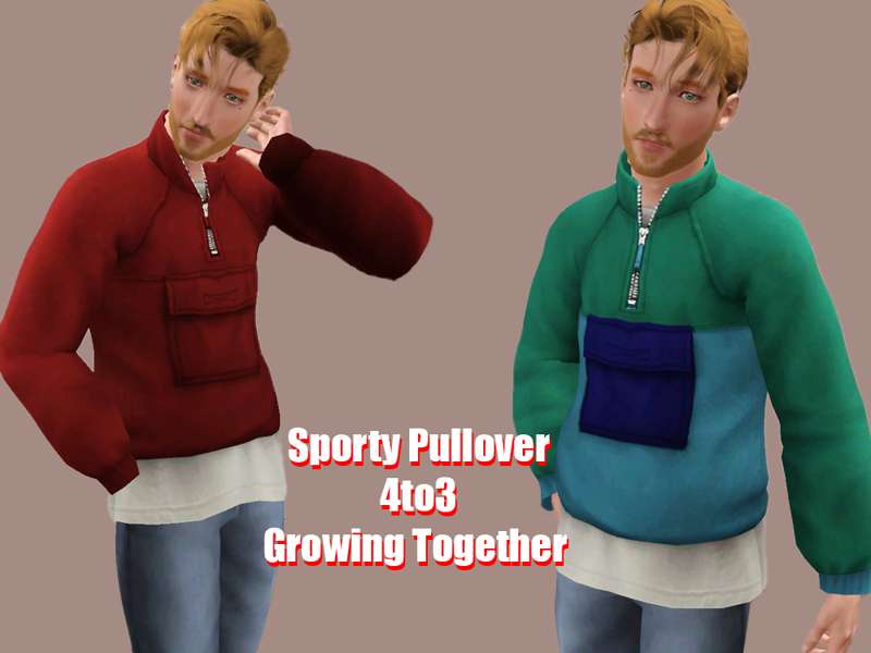 GT- Sporty Pullover - 4to3