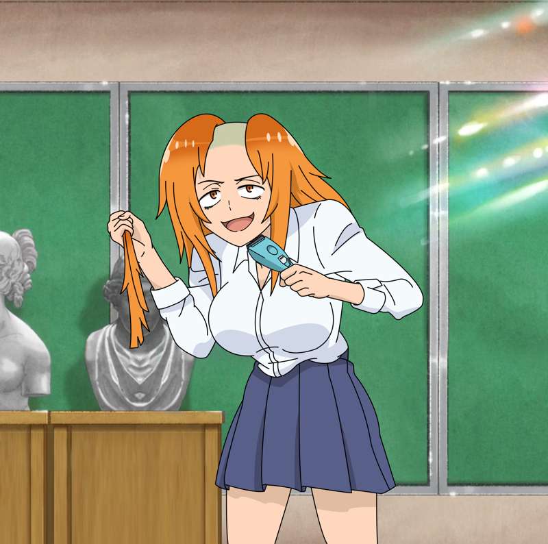 Maki Finally Shaved