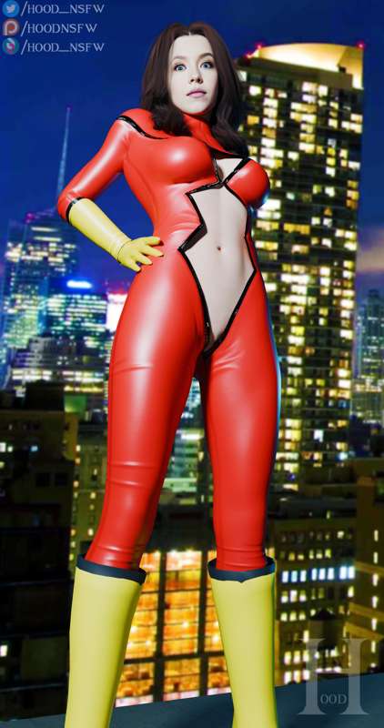 Julia Carpenter the MCU SpiderWoman NSFW