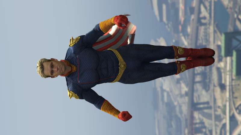 THE BOYS Homelander Remaster COD Model W.I.P