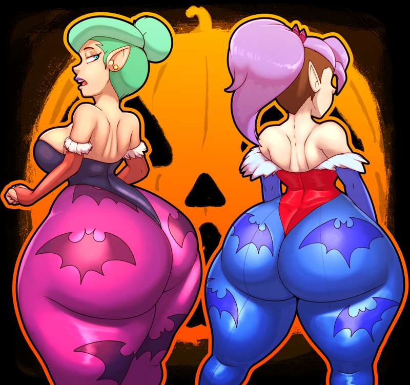 Lilith & Morrigan Blight ( High Res )