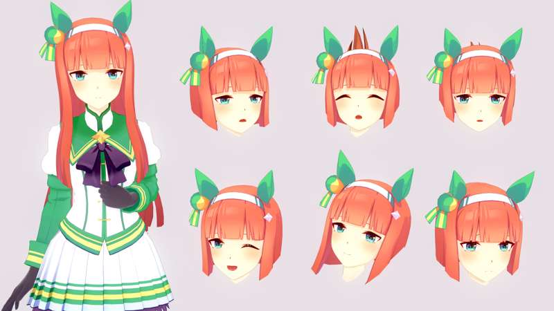 [Umamusume] suzuka mod for koikatsu