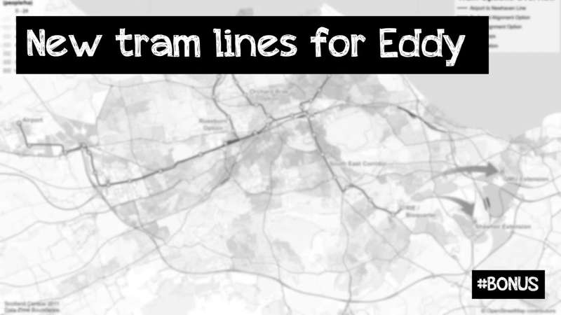 Edinburgh Trams bonus!!