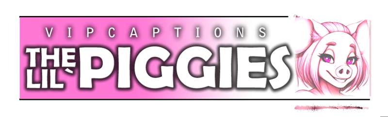 New year, new captions mini series: The Lil'Piggies!