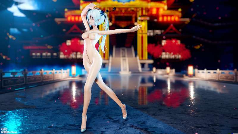 【MMD-R18】初見【Haku】重製版