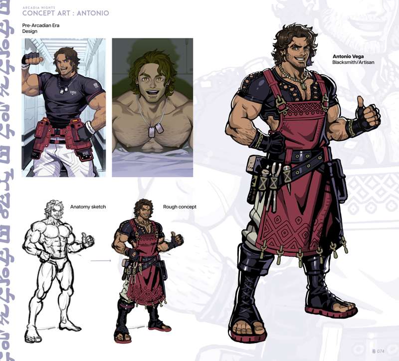 Concept Art 74: Antonio Vega