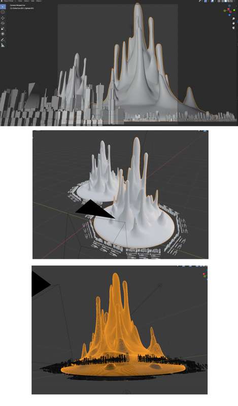 February 2022- 3D model exploration gallery- ArtbyTesslyn