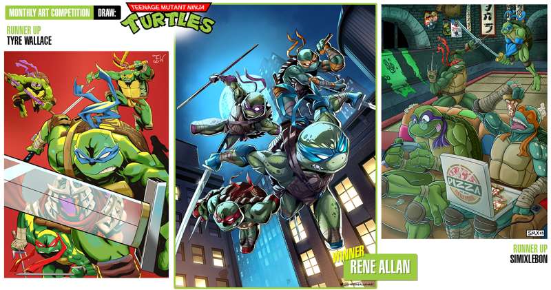 Art Competition #15 - Teenage Mutant Ninja Turtles