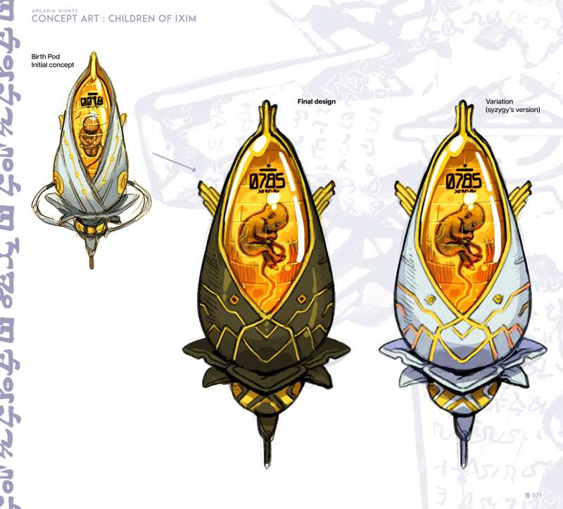 Concept Art 71:  Children of Ixim