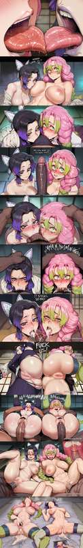 KOCHOU SHINOBU x MITSURI KANJO COMIC