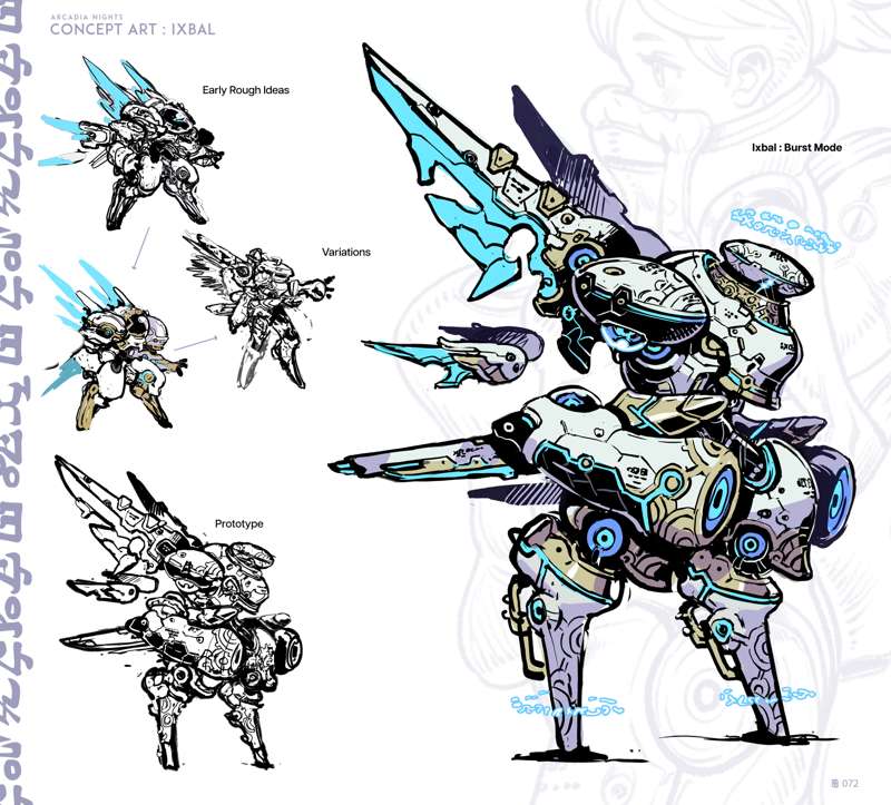 Concept Art 72: Ixbal  Burst Mode
