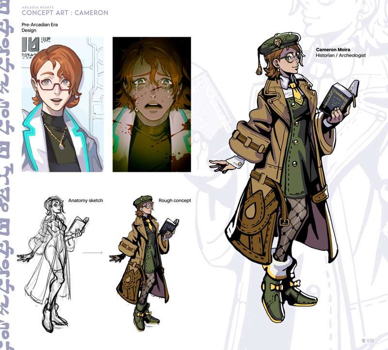 Concept Art 75: Cameron  Moira