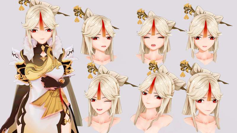 [KK][KKS] [Genshin] ningguang mod for koikatsu