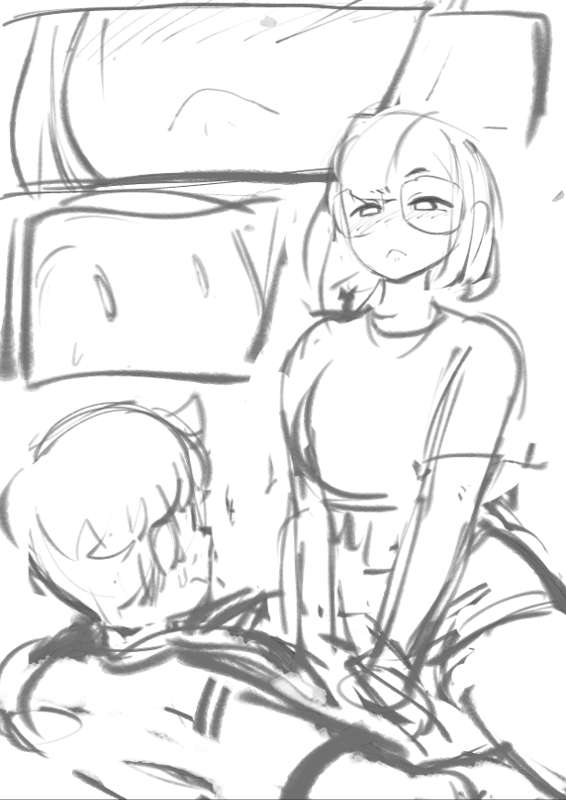 sweet hex Kissing comic