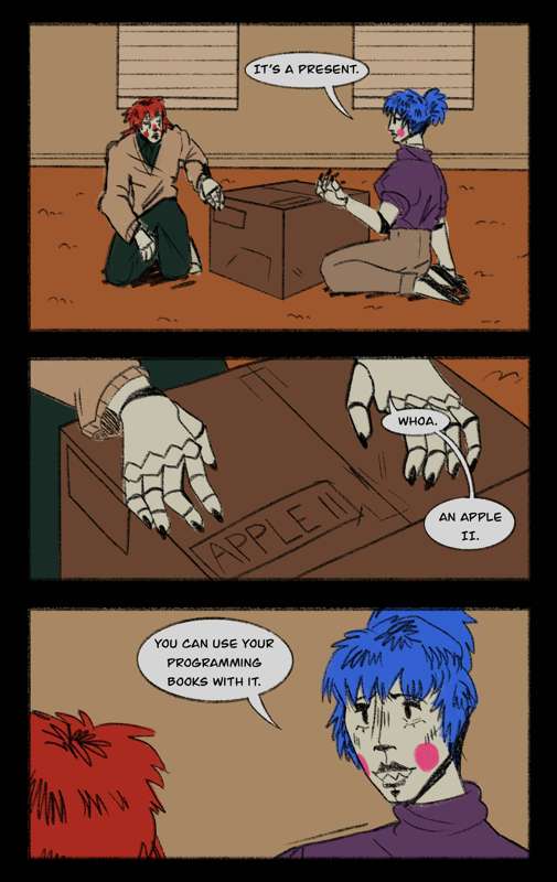Circus Baby AU Comic Full-Res