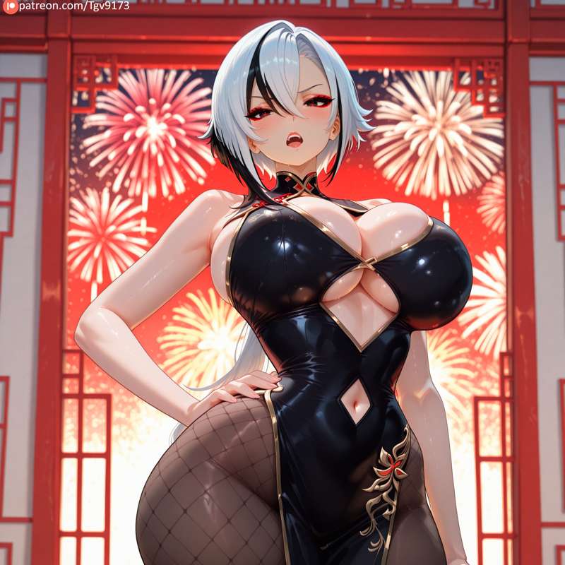 [Commission] Arlecchino Qipao