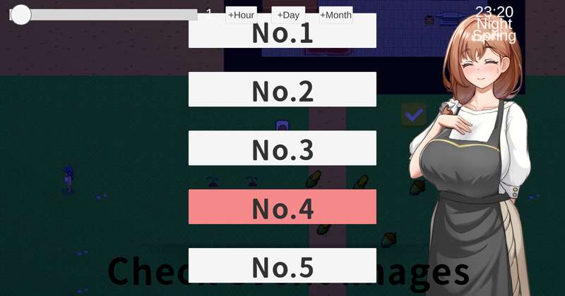ゲームの開発進捗＃４