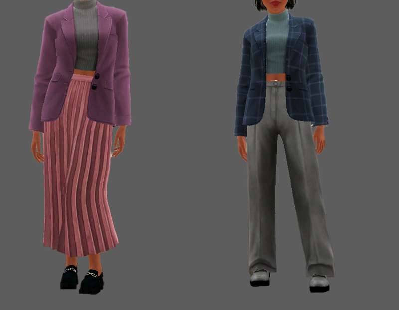 TF - Pleated Skirt and Loose Slacks (Incheon Arrivals)