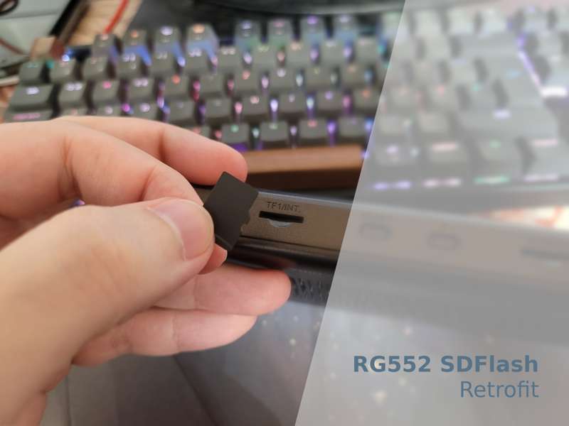 RG552 SDFlash Retrofit (Version hopping between 8.1, 9.0 and 11)