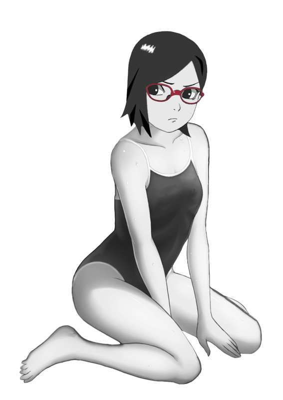 Sarada After Swimming