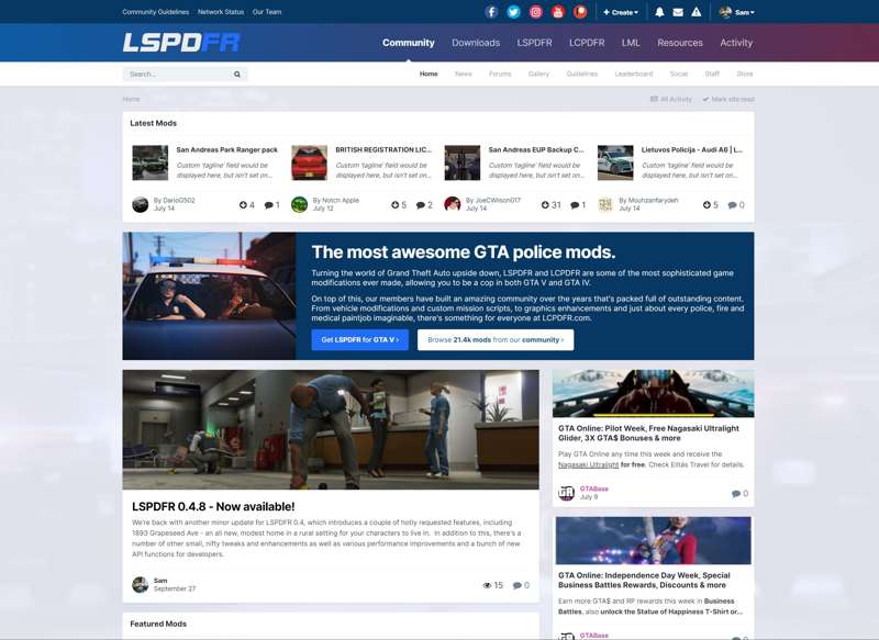 Test the new LCPDFR.com!