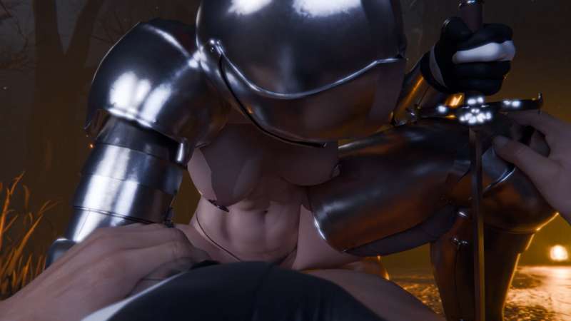 The knight is insatiable tonight...