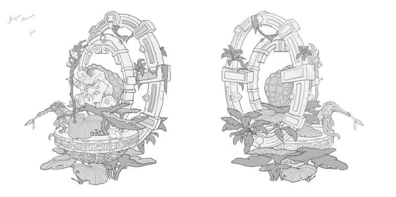 July Fantasy concept arts