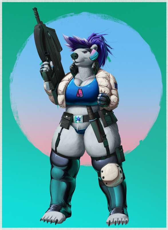 Pinup Commission for Kiba Lion (full resolution)