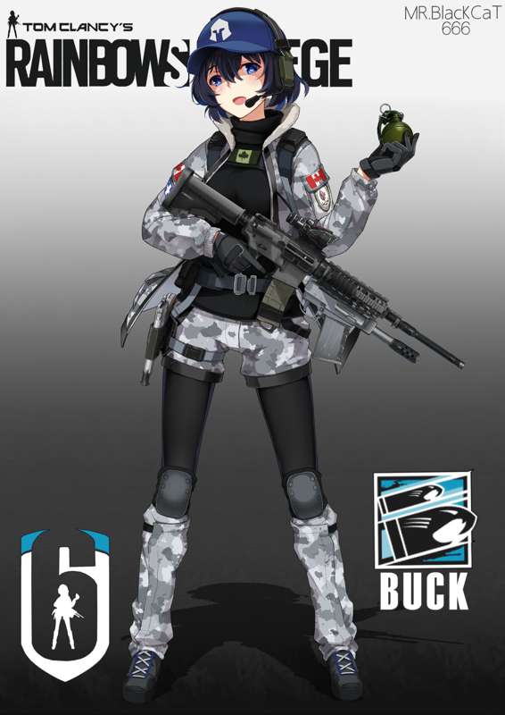 Girls Rainbow Six Siege BUCK