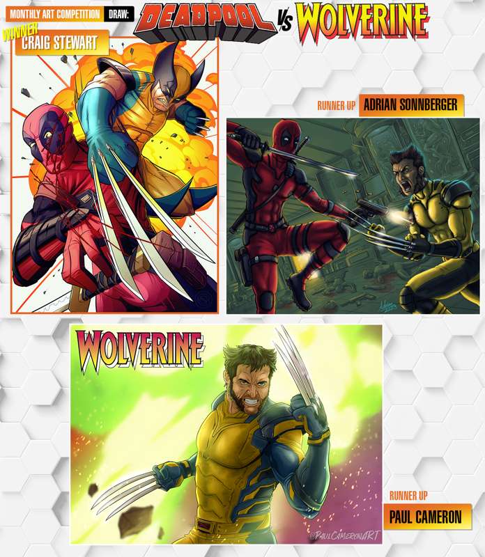 Art Competition #21 - Deadpool vs Wolverine
