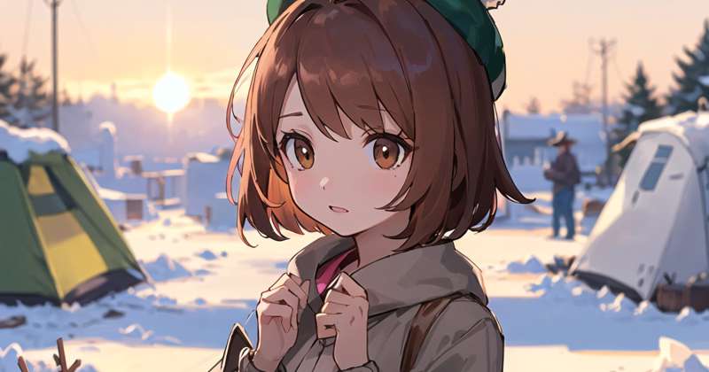 ユウリと冬のキャンプ-(Gloria and Winter Camp)