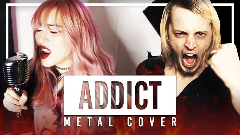 Hazbin Hotel (Silva Hound) - Addict - Metal Cover by Lollia feat. @DAGames